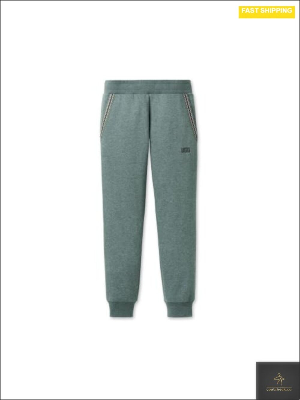 Jogger Pant with Drawcord, Cotton Blend, Mid Rise, Cuffed